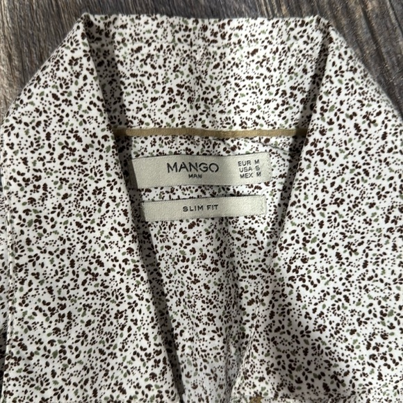 100% cotton Mango slim fit - Long sleeve shirt for men - Picture 6 of 8